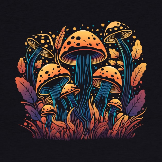 Magic Mushrooms by ananastya